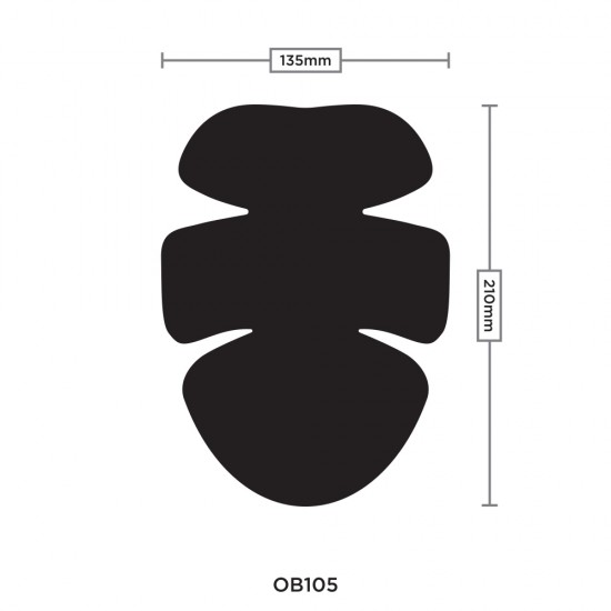 Protecții coate OXFORDR RE-PI INSERT [Pereche] LEVEL 1